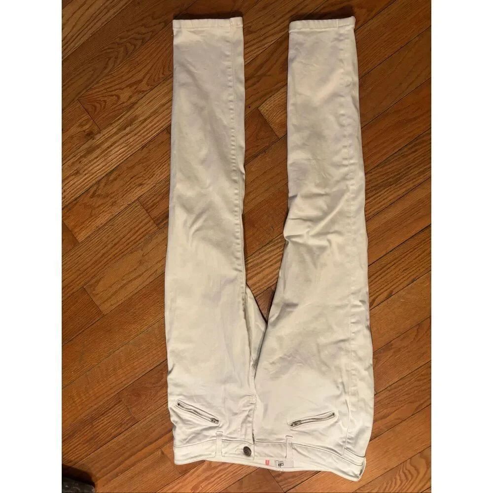 CAbi White Skinny Jeans
